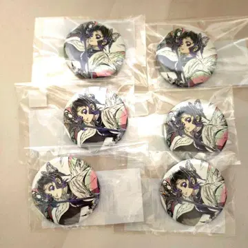 귀멸의 칼날 C105 WEBSHOP 복권 F상 캔뱃지 코쵸우 시노부 6개