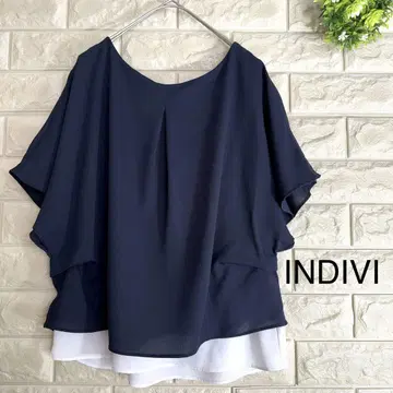 INDIVI 블라우스 컨디션 최상 인디비 레이어드 블라우스