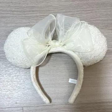 머리띠 미니 화이트 디즈니