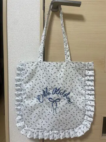 캐스키드슨 Cath Kidston 프릴 토트백 블루
