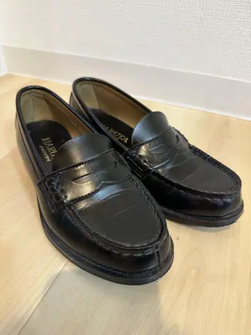 HARUTA 블랙 로퍼