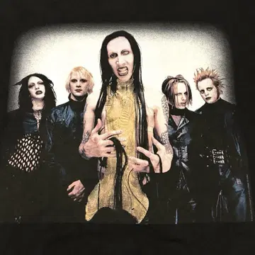2000 Marilyn Manson 라이브 티셔츠 마릴린 맨슨 00s