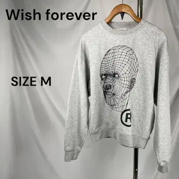 Wish forever 그레이 맨투맨 M 사이즈 새상품급