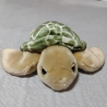 우에노 동물원 한정판 거북이 핸드 퍼펫 봉제 인형