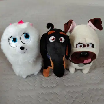 ty PeTs (태국 반려동물) 봉제 인형 3개 세트