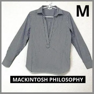 MACKINTOSH PHILOSOPHY 스트라이프 스키퍼 면 100%