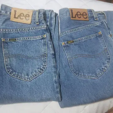 LEE 데님 스트레이트 28-32 거의 미사용