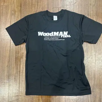 WoodMAN FINAL 2023 티셔츠 L 블랙