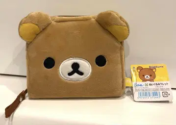 리락쿠마 봉제 인형 지갑 접이식 지갑