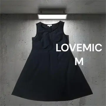 LOVEMIC 러브믹 원피스 슬리브리스 M 블랙 마터니티