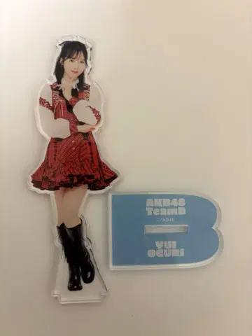 akb48 오구리 유이 아크릴 스탠드 팀 B