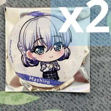 뱅드림 GiGO 페스타 2022 Winter 캔뱃지 쿠라타 마시로