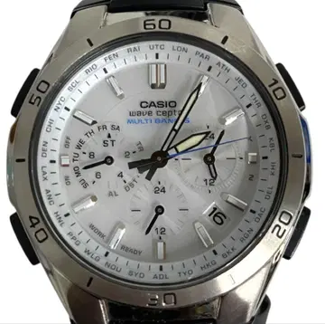 새상품급 CASIO 웨이브 셉터 전파 솔라 WVQ-M410 25카 305