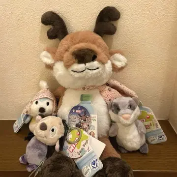 NICI 니키 박쥐 루돌프 봉제 인형 키링 키링 완판템