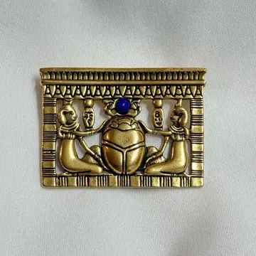 브로치 핑 이집트 스카라베 museum reproduction