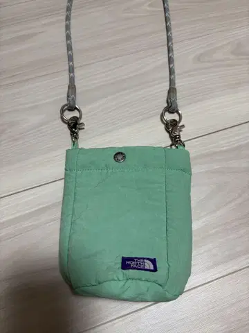 THE NORTH FACE 민트 그린 숄더백