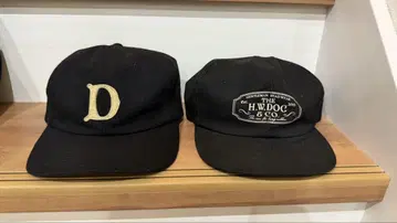 D 자수 H.W.DOC 로고 캡 2개 세트