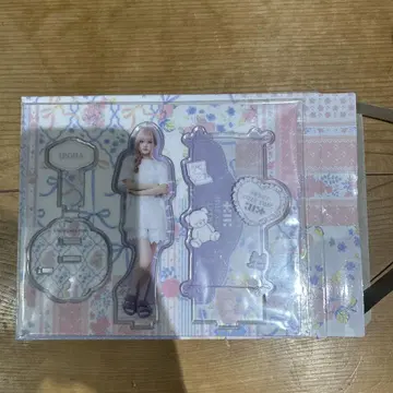 YUNAH 스티커 & A5 클리어 파일 세트 아크릴 스탠드 IROHA
