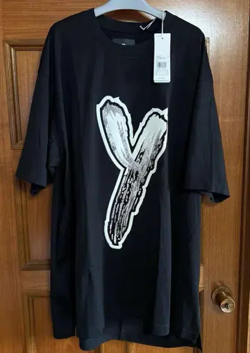 새상품 Y-3 빅 로고 티셔츠 XL