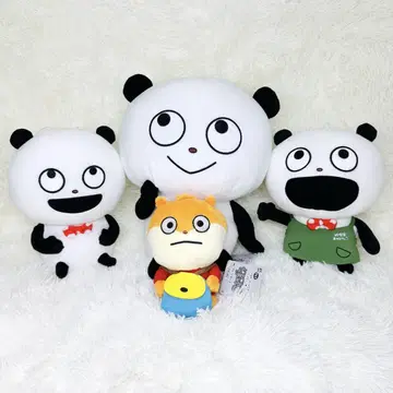 레어 새상품급 니시무라 유우지 고키겐판다 봉제 인형 세트