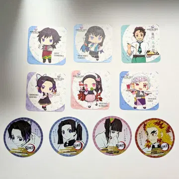 귀멸의 칼날 ufotable cafe 스파라 코스터 세트