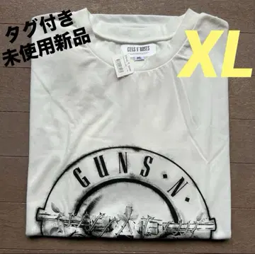새상품/GUNS N'ROSES 밴딩 티셔츠/남성용 XL