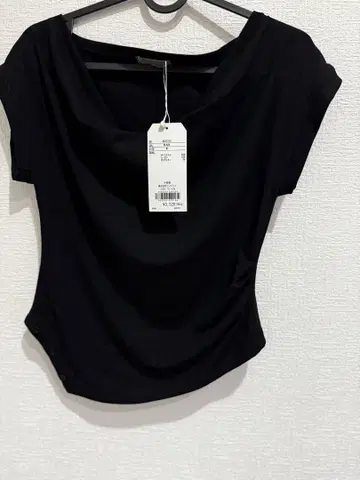 Bab 블랙 반팔 티셔츠 M