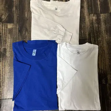 로스앤젤레스 어패럴 6.5oz 티셔츠 2장, 롱T 1장 세트