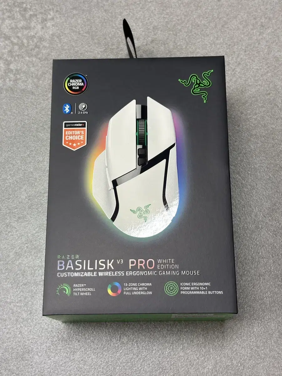 RAZER Razer Basilisk V3 Pro Official Gaming Mouse, sealed