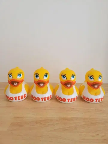 HOO TER'S 프로그 스타일 오리 4개 세트