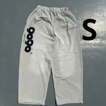 9090 OG 로고 빈티지 스웨트 팬츠 S