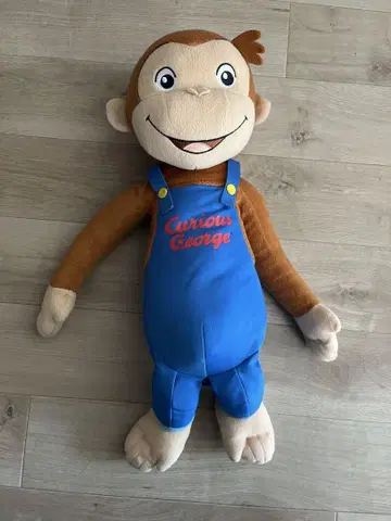 오자루의 조지 Curious George 봉제 인형 약 60cm