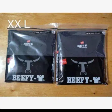 비피 2장 세트 블랙 블랙 남성용 유니섹스 티셔츠 반팔 XXL