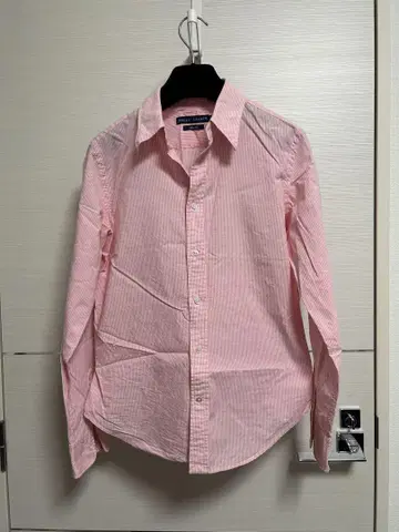 Ralph Lauren 랄프 로렌 스트라이프 셔츠 사이즈 6 핑크
