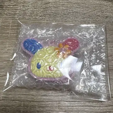 산리오 시크릿 러버 거울 키링 우사하나