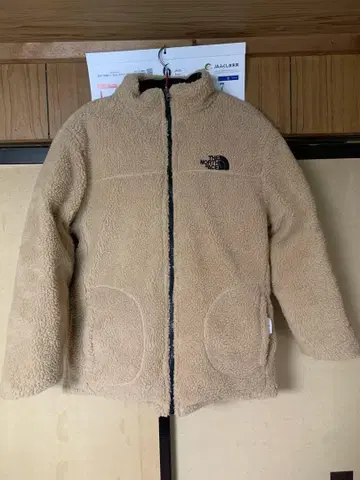리버서블 THE NORTH FACE 플리스 자켓 베이지