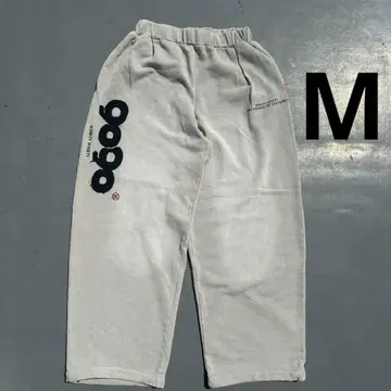 9090 OG 로고 빈티지 스웨트 팬츠 그레이 M