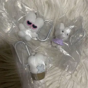 beco+81 캔디 샤워 피규어 시리미미 토끼 가챠가챠