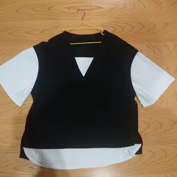 새상품 여성용 상의 반팔 4L 빅 사이즈