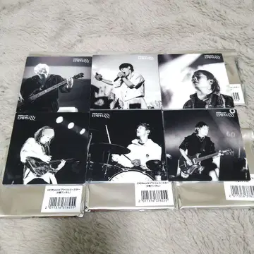 UVERworld UVER 카페 아크릴 코스터 6개 세트