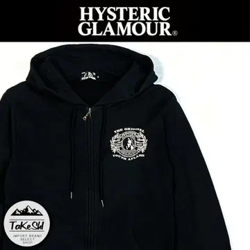 초레어 HYSTERIC GLAMOUR HYS 히스글라 지퍼 업 후드티