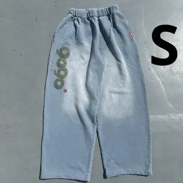 9090 OG 로고 빈티지 스웨트 팬츠 S