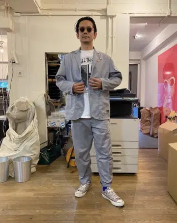 디키즈 TRIPSTER 셋업 수트 그레이