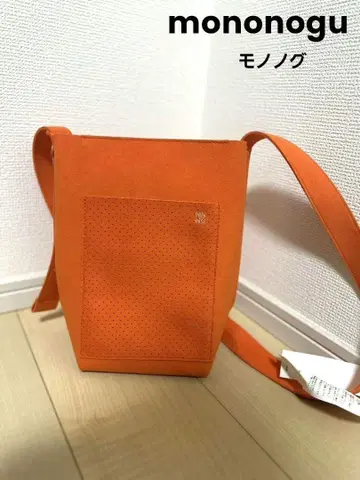 mononogu 모노노구 오렌지 숄더백
