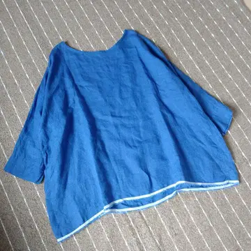 ichi 린넨 블라우스