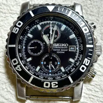 세이코 SEIKO 손목시계 QZ 7T62-0cv0 다이버 워치