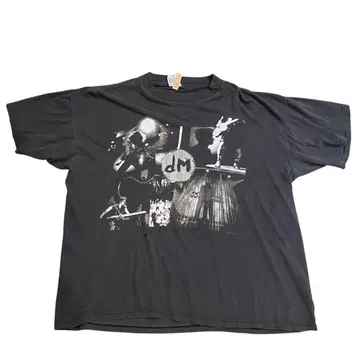 빈티지 90s 데페시 모드 티셔츠 xl uk 락 밴딩