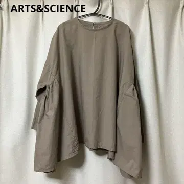 ARTS&SCIENCE 블라우스 코튼 베이지