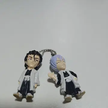 BLEACH 키링 네이비 나염&이치마루
