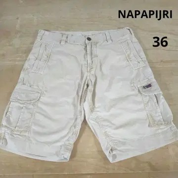NAPAPIJRI 나파피리 유로 아웃도어 하프 카고 팬츠 워시 가공